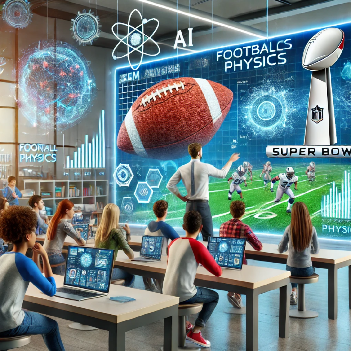 AI in Education, Super Bowl STEM, and Welcoming Our New Contributor! 🏈🤖📚