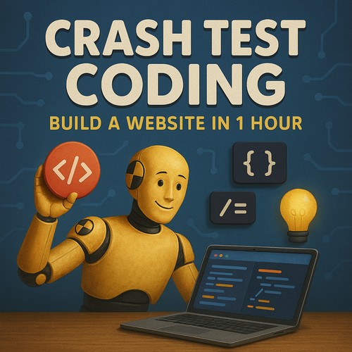 Crash Test Coding 101 - build a website in 1 hour